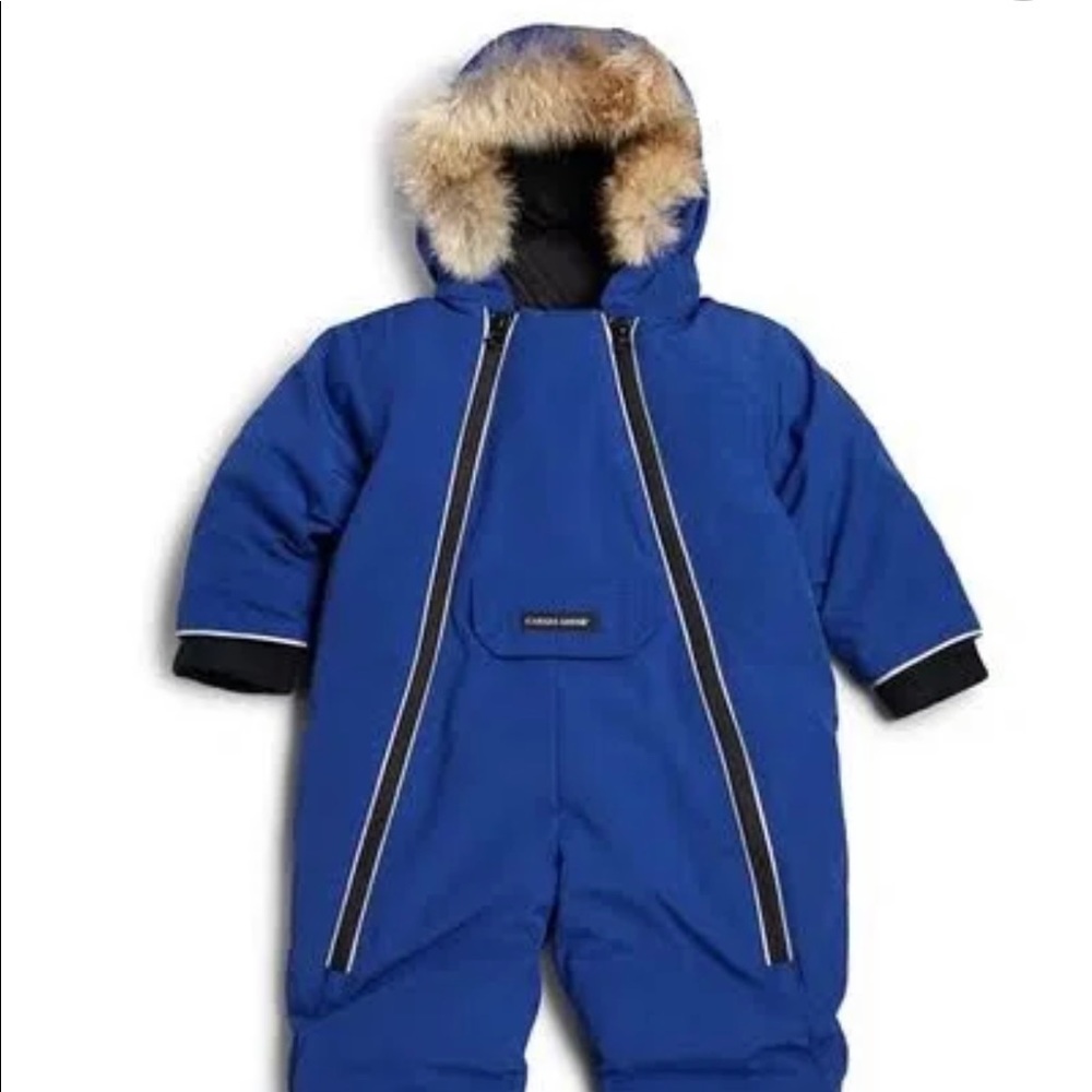 Royal Blue Canada Goose snow suit